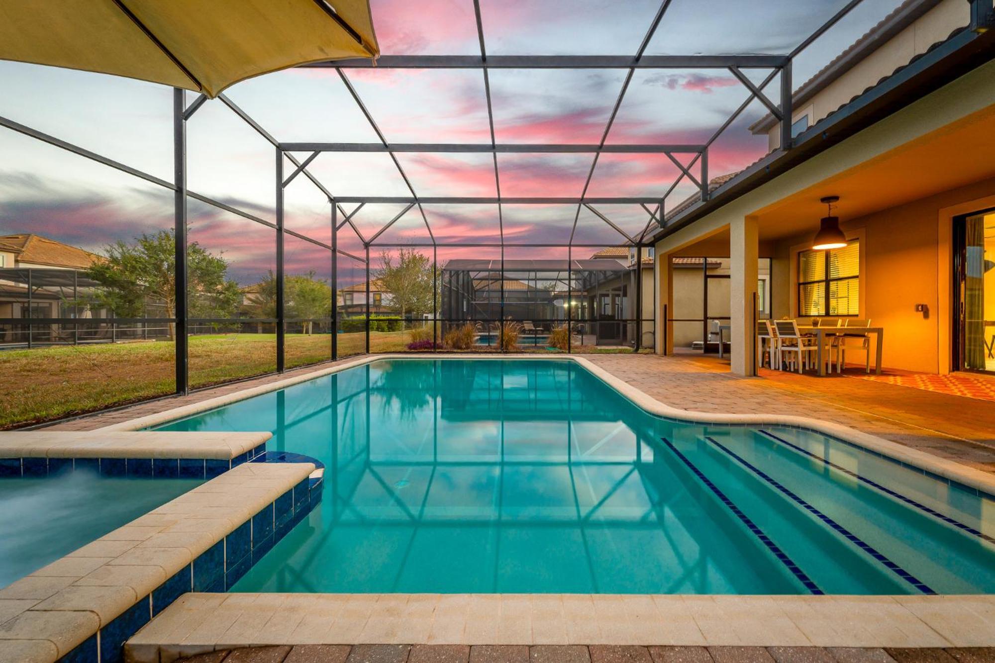 Heated Pool + Free Waterpark + Lazy River + Grill Davenport Eksteriør bilde