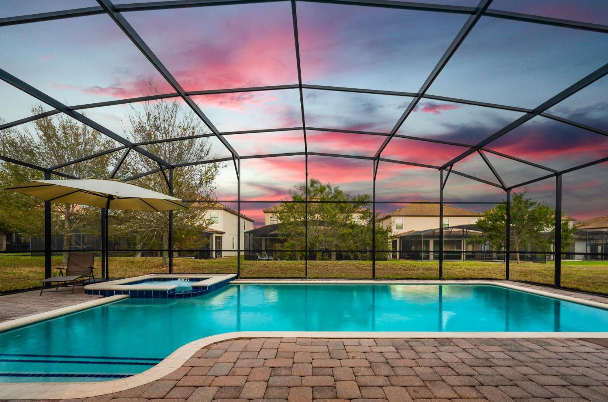 Heated Pool + Free Waterpark + Lazy River + Grill Davenport Eksteriør bilde