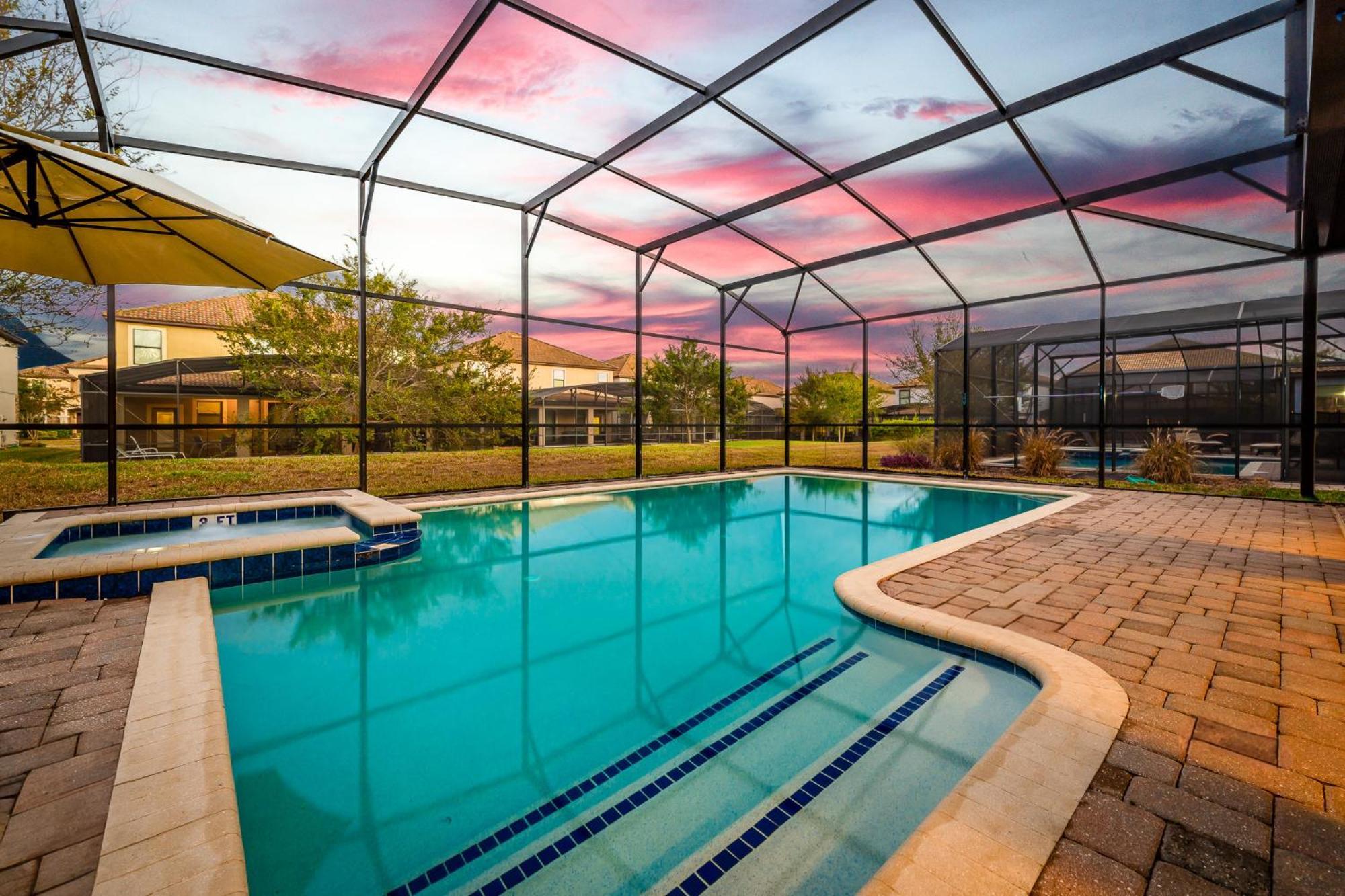 Heated Pool + Free Waterpark + Lazy River + Grill Davenport Eksteriør bilde